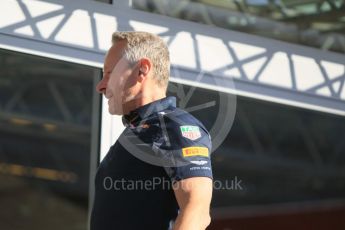 World © Octane Photographic Ltd. Red Bull Racing Team Manager - Jonathan Wheatley. Thursday 12th May 2016, F1 Spanish GP Set up, Circuit de Barcelona Catalunya, Spain. Digital Ref :1532CB1D1885