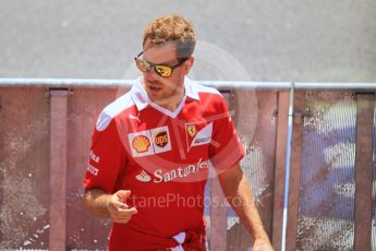 World © Octane Photographic Ltd. Scuderia Ferrari SF16-H – Sebastian Vettel. Thursday 12th May 2016, F1 Spanish GP Set up, Circuit de Barcelona Catalunya, Spain. Digital Ref : 1532CB1D2262