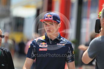 World © Octane Photographic Ltd. Red Bull Racing RB12 – Max Verstappen. Thursday 12th May 2016, F1 Spanish GP Set up, Circuit de Barcelona Catalunya, Spain. Digital Ref :1532CB1D2417