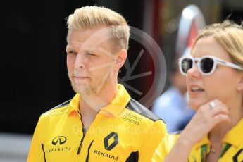 World © Octane Photographic Ltd. Renault Sport F1 Team RS16 - Kevin Magnussen. Thursday 12th May 2016, F1 Spanish GP Set up, Circuit de Barcelona Catalunya, Spain. Digital Ref :1532CB1D2468