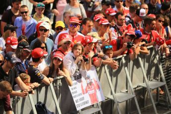 World © Octane Photographic Ltd. 3 hour fans' pitwalk. Thursday 12th May 2016, F1 Spanish GP Set up, Circuit de Barcelona Catalunya, Spain. Digital Ref : 1532CB1D6564