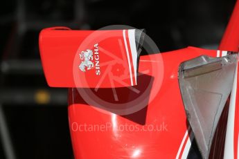 World © Octane Photographic Ltd. Scuderia Ferrari SF16-H. Thursday 12th May 2016, F1 Spanish GP Set up, Circuit de Barcelona Catalunya, Spain. Digital Ref : 1532LB1D3070