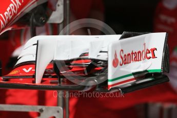 World © Octane Photographic Ltd. Scuderia Ferrari SF16-H. Thursday 12th May 2016, F1 Spanish GP Set up, Circuit de Barcelona Catalunya, Spain. Digital Ref :
