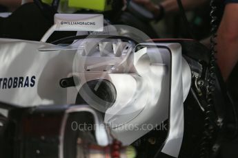 World © Octane Photographic Ltd. Williams Martini Racing, Williams Mercedes FW38. Thursday 12th May 2016, F1 Spanish GP Set up, Circuit de Barcelona Catalunya, Spain. Digital Ref : 1532LB1D3094