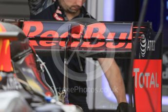 World © Octane Photographic Ltd. Red Bull Racing RB12. Thursday 12th May 2016, F1 Spanish GP Set up, Circuit de Barcelona Catalunya, Spain. Digital Ref : 1532LB1D3149