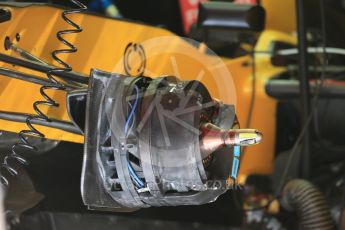 World © Octane Photographic Ltd. Renault Sport F1 Team RS16. Thursday 12th May 2016, F1 Spanish GP Set up, Circuit de Barcelona Catalunya, Spain. Digital Ref : 1532LB1D3175