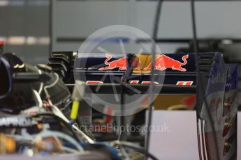 World © Octane Photographic Ltd. Scuderia Toro Rosso STR11. Thursday 12th May 2016, F1 Spanish GP Set up, Circuit de Barcelona Catalunya, Spain. Digital Ref : 1532LB1D3193