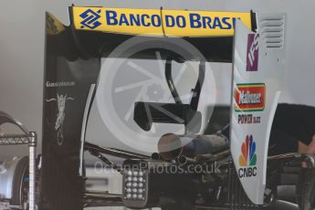 World © Octane Photographic Ltd. Sauber F1 Team C35. Thursday 12th May 2016, F1 Spanish GP Set up, Circuit de Barcelona Catalunya, Spain. Digital Ref : 1532LB1D3226