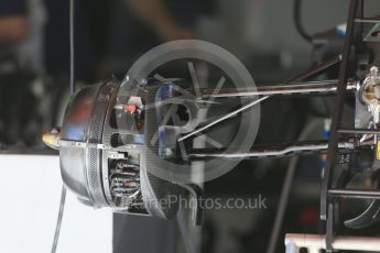 World © Octane Photographic Ltd. Sauber F1 Team C35. Thursday 12th May 2016, F1 Spanish GP Set up, Circuit de Barcelona Catalunya, Spain. Digital Ref : 1532LB1D3238