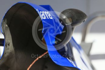 World © Octane Photographic Ltd. Sauber F1 Team C35. Thursday 12th May 2016, F1 Spanish GP Set up, Circuit de Barcelona Catalunya, Spain. Digital Ref : 1532LB1D3256