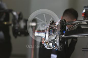 World © Octane Photographic Ltd. McLaren Honda MP4-31. Thursday 12th May 2016, F1 Spanish GP Set up, Circuit de Barcelona Catalunya, Spain. Digital Ref : 1532LB1D3279