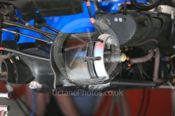 World © Octane Photographic Ltd. Manor Racing MRT05. Thursday 12th May 2016, F1 Spanish GP Set up, Circuit de Barcelona Catalunya, Spain. Digital Ref : 1532LB1D3284