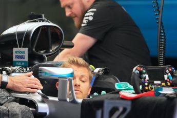 World © Octane Photographic Ltd. Mercedes AMG Petronas W07 Hybrid – Nico Rosberg. Thursday 12th May 2016, F1 Spanish GP Set up, Circuit de Barcelona Catalunya, Spain. Digital Ref : 1532LB1D3316