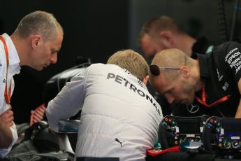 World © Octane Photographic Ltd. Mercedes AMG Petronas W07 Hybrid – Nico Rosberg. Thursday 12th May 2016, F1 Spanish GP Set up, Circuit de Barcelona Catalunya, Spain. Digital Ref : 1532LB1D3332