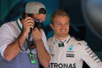 World © Octane Photographic Ltd. Mercedes AMG Petronas W07 Hybrid – Nico Rosberg. Thursday 12th May 2016, F1 Spanish GP Set up, Circuit de Barcelona Catalunya, Spain. Digital Ref :1532LB1D3368
