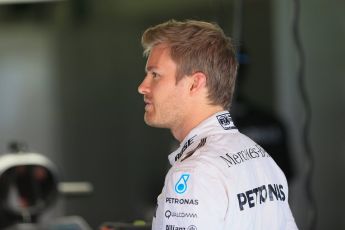 World © Octane Photographic Ltd. Mercedes AMG Petronas W07 Hybrid – Nico Rosberg. Thursday 12th May 2016, F1 Spanish GP Set up, Circuit de Barcelona Catalunya, Spain. Digital Ref :1532LB1D3381