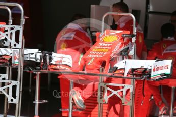 World © Octane Photographic Ltd. Scuderia Ferrari SF16-H. Thursday 12th May 2016, F1 Spanish GP Set up, Circuit de Barcelona Catalunya, Spain. Digital Ref :