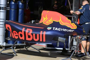 World © Octane Photographic Ltd. Red Bull Racing RB12. Thursday 12th May 2016, F1 Spanish GP Set up, Circuit de Barcelona Catalunya, Spain. Digital Ref : 1532LB5D2972