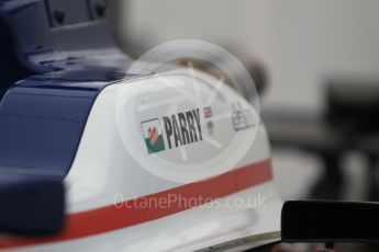 World © Octane Photographic Ltd. Koiranen GP - GP3/16 – Matt Parry. Thursday 12th May 2016, GP3 Thursday setup, Circuit de Barcelona Catalunya, Spain. Digital Ref :1533CB1D1910