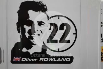 World © Octane Photographic Ltd. MP Motorsport - GP2/11 – Oliver Rowland. Thursday 12th May 2016, GP2 Thursday setup, Circuit de Barcelona Catalunya, Spain. Digital Ref :1533CB1D1917