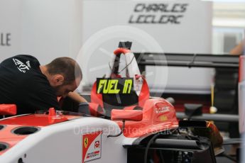 World © Octane Photographic Ltd. ART Grand Prix – GP3/16 – Charles Leclerc. Thursday 12th May 2016, GP3 Thursday setup, Circuit de Barcelona Catalunya, Spain. Digital Ref :1533CB1D1928