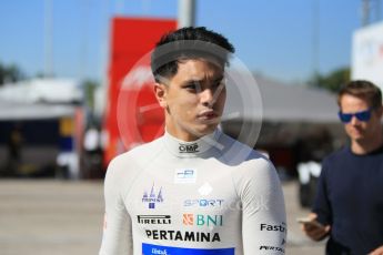 World © Octane Photographic Ltd. Trident - GP2/11 –Philo Paz Armand. Thursday 12th May 2016, GP2 Thursday setup, Circuit de Barcelona Catalunya, Spain. Digital Ref :1533CB1D1981