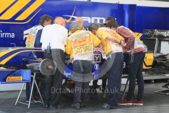 World © Octane Photographic Ltd. DAMS - GP2/11 – Alex Lynn. Thursday 12th May 2016, GP2 Thursday setup, Circuit de Barcelona Catalunya, Spain. Digital Ref :1533CB1D2059