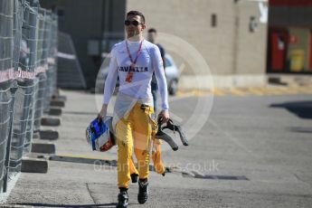 World © Octane Photographic Ltd. DAMS - GP2/11 – Nicholas Latifi. Thursday 12th May 2016, GP2 Thursday setup, Circuit de Barcelona Catalunya, Spain. Digital Ref :1533CB1D2066