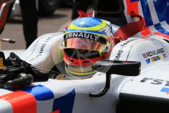 World © Octane Photographic Ltd. MP Motorsport - GP2/11 – Oliver Rowland. Thursday 26th May 2016, GP2 Practice, Monaco, Monte Carlo. Digital Ref : 1558CB7D0854