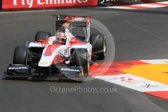 World © Octane Photographic Ltd. ART Grand Prix - GP2/11 – Nobuharu Matsushita. Thursday 26th May 2016, GP2 Practice, Monaco, Monte Carlo. Digital Ref : 1558CB7D0933