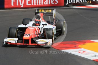 World © Octane Photographic Ltd. MP Motorsport - GP2/11 – Daniel de Jong. Thursday 26th May 2016, GP2 Practice, Monaco, Monte Carlo. Digital Ref : 1558CB7D0939