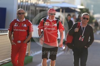 World © Octane Photographic Ltd. Scuderia Ferrari SF16-H – Kimi Raikkonen. Friday 21st October 2016, F1 USA Grand Prix Paddock, Austin, Texas – Circuit of the Americas (COTA). Digital Ref : 1741LB2D4787