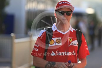 World © Octane Photographic Ltd. Scuderia Ferrari SF16-H – Kimi Raikkonen. Friday 21st October 2016, F1 USA Grand Prix Paddock, Austin, Texas – Circuit of the Americas (COTA). Digital Ref : 1741LB2D4791