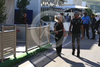 World © Octane Photographic Ltd. Mercedes AMG Petronas W07 Hybrid – Lewis Hamilton. Friday 21st October 2016, F1 USA Grand Prix Paddock, Austin, Texas – Circuit of the Americas (COTA). Digital Ref : 1741LB2D4820