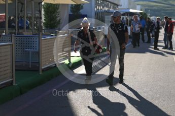 World © Octane Photographic Ltd. Mercedes AMG Petronas W07 Hybrid – Lewis Hamilton. Friday 21st October 2016, F1 USA Grand Prix Paddock, Austin, Texas – Circuit of the Americas (COTA). Digital Ref : 1741LB2D4827