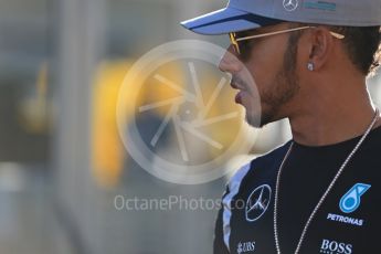 World © Octane Photographic Ltd. Mercedes AMG Petronas W07 Hybrid – Lewis Hamilton. Friday 21st October 2016, F1 USA Grand Prix Paddock, Austin, Texas – Circuit of the Americas (COTA). Digital Ref : 1741LB2D4842