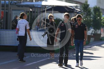 World © Octane Photographic Ltd. Red Bull Racing RB12 Reserve Driver – Pierre Gasly. Friday 21st October 2016, F1 USA Grand Prix Paddock, Austin, Texas – Circuit of the Americas (COTA). Digital Ref : 1741LB2D4845