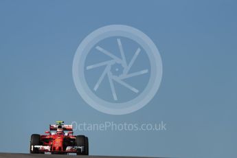 World © Octane Photographic Ltd. Scuderia Ferrari SF16-H – Kimi Raikkonen. Friday 21st October 2016, F1 USA Grand Prix Practice 1, Austin, Texas – Circuit of the Americas (COTA). Digital Ref :1742LB1D0160