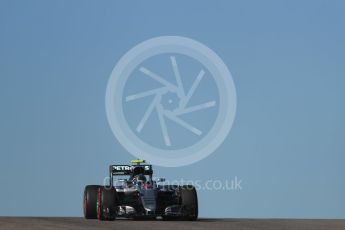 World © Octane Photographic Ltd. Mercedes AMG Petronas W07 Hybrid – Nico Rosberg. Friday 21st October 2016, F1 USA Grand Prix Practice 1, Austin, Texas – Circuit of the Americas (COTA). Digital Ref :1742LB1D0172