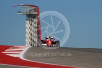 World © Octane Photographic Ltd. Scuderia Ferrari SF16-H – Kimi Raikkonen. Friday 21st October 2016, F1 USA Grand Prix Practice 1, Austin, Texas – Circuit of the Americas (COTA). Digital Ref :1742LB1D0325