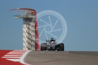 World © Octane Photographic Ltd. Mercedes AMG Petronas W07 Hybrid – Lewis Hamilton. Friday 21st October 2016, F1 USA Grand Prix Practice 1, Austin, Texas – Circuit of the Americas (COTA). Digital Ref :1742LB1D0364