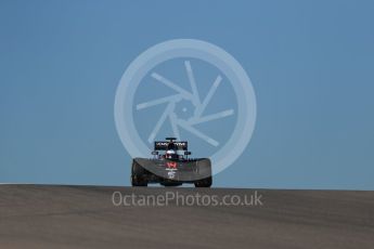 World © Octane Photographic Ltd. McLaren Honda MP4-31 – Fernando Alonso. Friday 21st October 2016, F1 USA Grand Prix Practice 1, Austin, Texas – Circuit of the Americas (COTA). Digital Ref :1742LB1D9781