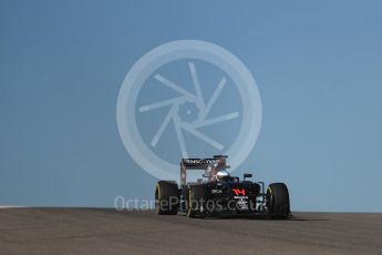 World © Octane Photographic Ltd. McLaren Honda MP4-31 – Fernando Alonso. Friday 21st October 2016, F1 USA Grand Prix Practice 1, Austin, Texas – Circuit of the Americas (COTA). Digital Ref :1742LB1D9893
