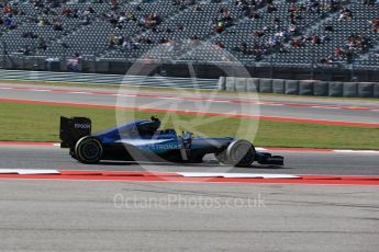 World © Octane Photographic Ltd. Mercedes AMG Petronas W07 Hybrid – Nico Rosberg. Friday 21st October 2016, F1 USA Grand Prix Practice 1, Austin, Texas – Circuit of the Americas (COTA). Digital Ref :1742LB2D4918