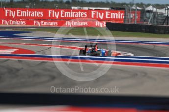 World © Octane Photographic Ltd. Manor Racing MRT05 - Pascal Wehrlein. Friday 21st October 2016, F1 USA Grand Prix Practice 2, Austin, Texas – Circuit of the Americas (COTA). Digital Ref :1743LB1D0589