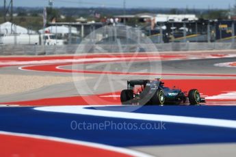 World © Octane Photographic Ltd. Mercedes AMG Petronas W07 Hybrid – Nico Rosberg. Friday 21st October 2016, F1 USA Grand Prix Practice 2, Austin, Texas – Circuit of the Americas (COTA). Digital Ref :1743LB1D0934