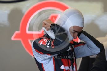 World © Octane Photographic Ltd. Haas F1 Team VF-16 - Esteban Gutierrez. Saturday 22nd October 2016, F1 USA Grand Prix Practice 3, Austin, Texas – Circuit of the Americas (COTA). Digital Ref :1745LB1D1623