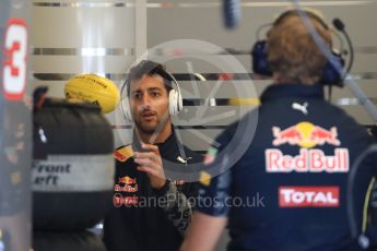 World © Octane Photographic Ltd. Red Bull Racing RB12 – Daniel Ricciardo. Saturday 22nd October 2016, F1 USA Grand Prix Practice 3, Austin, Texas – Circuit of the Americas (COTA). Digital Ref :1745LB1D1632