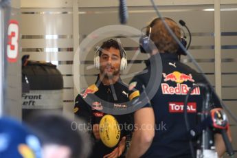 World © Octane Photographic Ltd. Red Bull Racing RB12 – Daniel Ricciardo. Saturday 22nd October 2016, F1 USA Grand Prix Practice 3, Austin, Texas – Circuit of the Americas (COTA). Digital Ref :1745LB1D1660