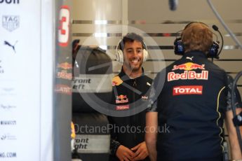 World © Octane Photographic Ltd. Red Bull Racing RB12 – Daniel Ricciardo. Saturday 22nd October 2016, F1 USA Grand Prix Practice 3, Austin, Texas – Circuit of the Americas (COTA). Digital Ref :1745LB1D1696